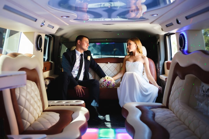 sposi in limousine a firenze